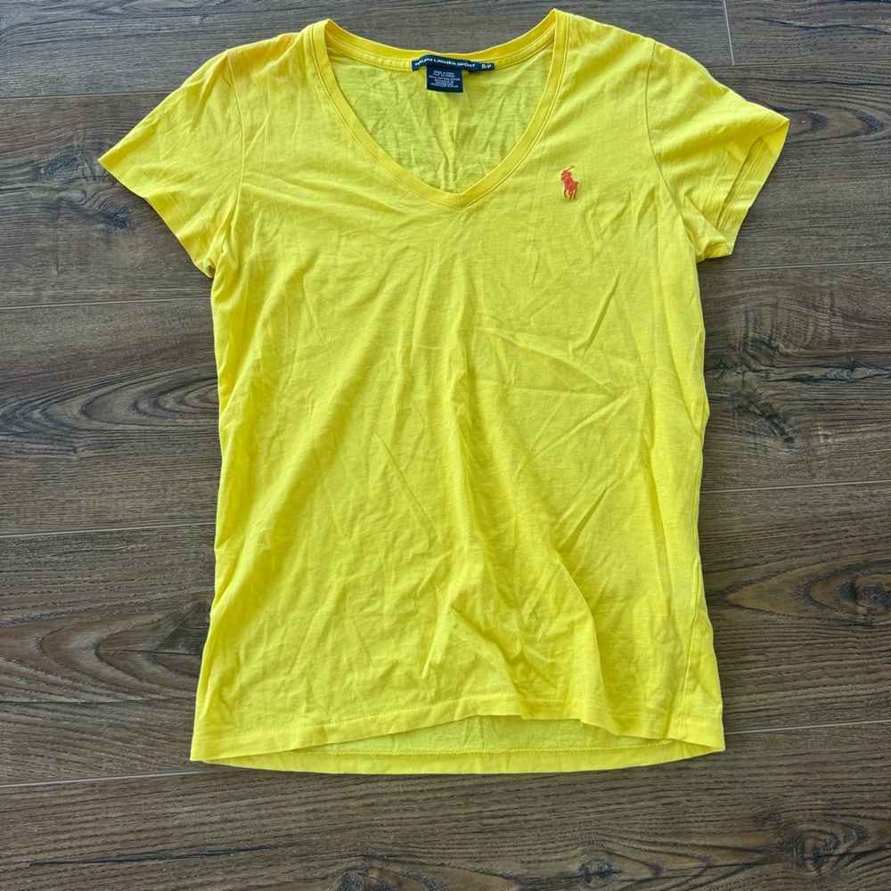 Yellow Polo T-Shirt